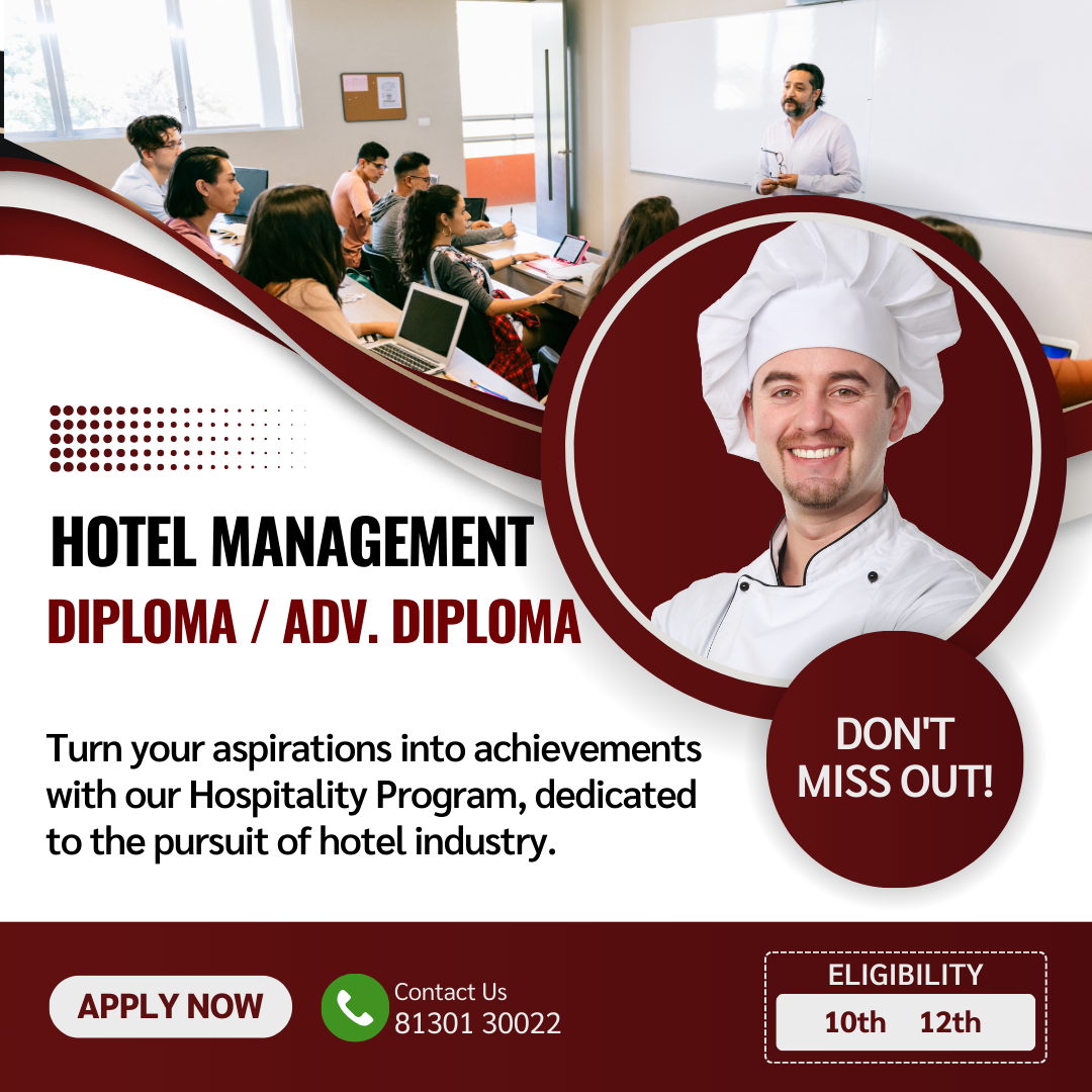 Top Hotel Management College in Delhi with 100% Placement